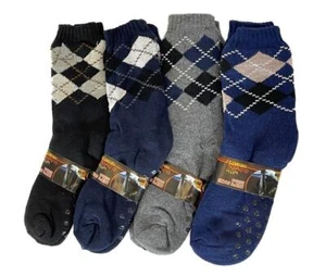 Warm Winter Socks with Fur Men Bed Slipper Sock Soft Thick Fluffy 3 Pairs Pack - Picture 1 of 4