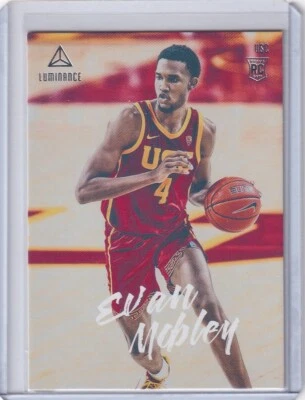 2021 Panini Chronicles Draft Picks Evan Mobley Luminance RC #77 Cavaliers - Image 1 of 2