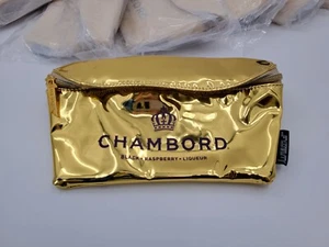One (1) FYDELITY Gold Chambord Liqueur Hip Pouch Fanny Pack Sealed bag Metallic - Picture 1 of 10