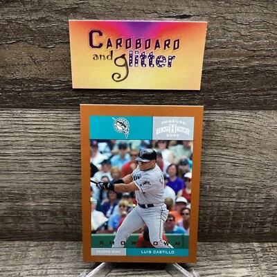 2004 Donruss Team Heroes Showdown Bronze #162 Luis Castillo 38/150 - Image 1 of 2