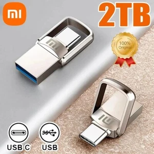 Unidad Flash USB 3.0 Tipo C 1 TB 2 TB Unidad Pulgar Memoria Stick para PC Laptop Nuevo - Imagen 1 de 10