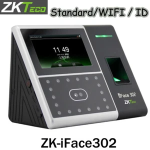 ZKTeco WIFI ID/IC Time iface302-S Attendance Machine Fingerprint Face Time Clock - Picture 1 of 9