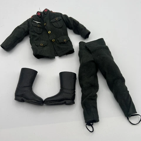 Hasbro GI Joe SOTW Vintage 1966 - 68 German Soldier Pants Jacket Boots Cover
