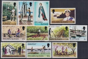 F-EX27975 PITCAIRN IS MNH 1977 TURISMO PAESAGGIO PESCA NAVE CHIESA.  - Foto 1 di 1