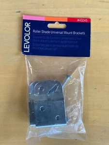 Levelor 43245 Trim+Go Roller Shade Universal Mount Brackets - Picture 1 of 4