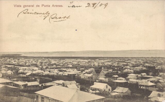 Chile Valparaiso Av Brasil Arco Británico Vintage RPPC 09.57  Latin &  South America - South America - Chile, Postcard / HipPostcard