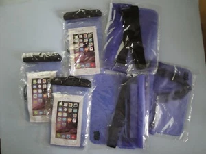 10 x Pack Waterproof Underwater Waist Swimming Beach Dry Pouch Wallet&Cell Phone - Picture 1 of 8