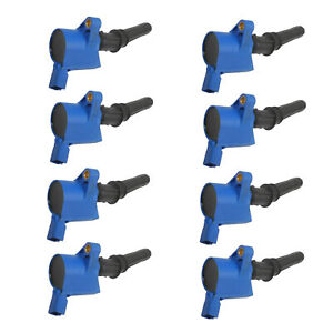 For Blue Ford Lincoln Mercury 4.6L 5.4L DG508 FD493 F523 Set 8 Ignition Coil *