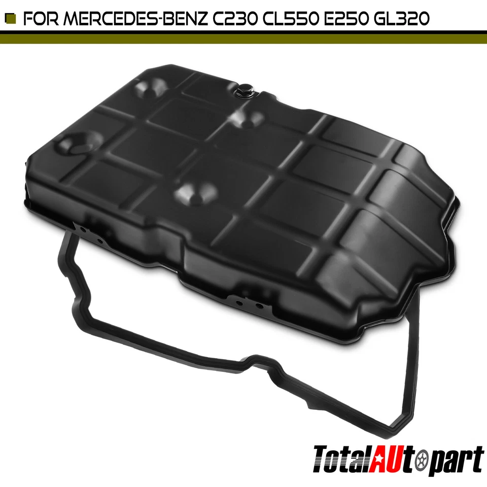 Cacerola de aceite de transmisión con junta para Mercedes-Benz C230 CL550 GL320 E250 Metris Foto 1 de 4