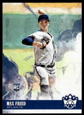 2018 Panini Diamond Kings Max Fried Rookie Atlanta Braves #85 R1 - Image 1 of 2