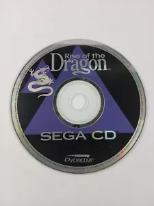 Rise of the Dragon (Sega CD, 1994) Game Disc Only TESTED - Picture 1 of 2