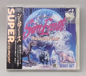 Sim Earth The Living Planet PC Engine Duo Super CD-ROM2 1992 Hudson NTSC-J Japan - Picture 1 of 7