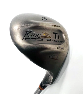 King Cobra Ti Titanium Oversize Offset 18° 5 Wood Senior Graphite Firm Shaft RH - Image 1 of 4