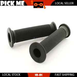 Pair 7/8'' 22mm Handlebar Grips Open End For Ducati 1199 Panigale S 2012-2014 - Picture 1 of 4