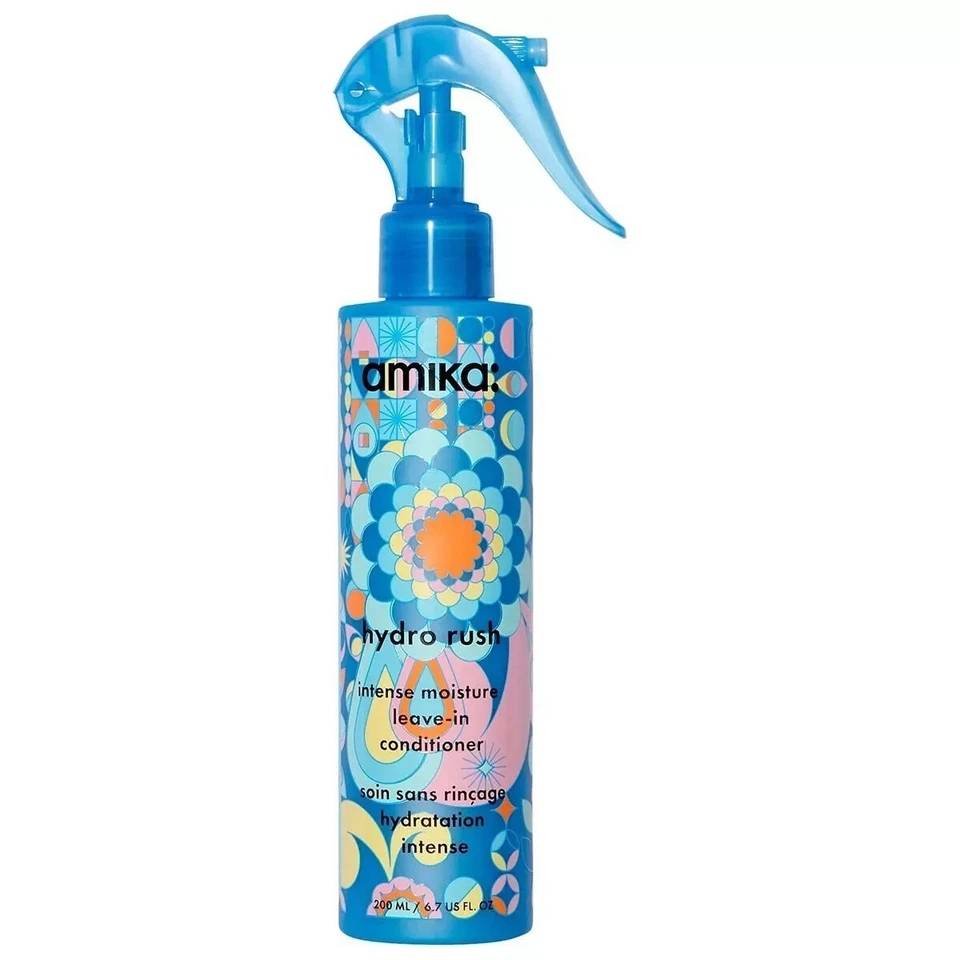 Spray acondicionador sin enjuague hidratación intensa Amika Hydro Rush 6,7 oz cuidado  Foto 1 de 1