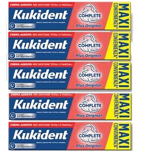 Kukident Complete Plus Original Convenienza Maxi 65g offerta super 5 Pezzi !!!! - Foto 1 di 5