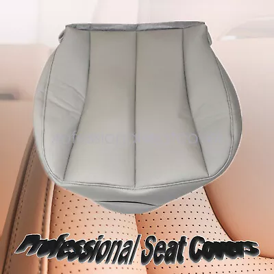 Se adapta a Toyota Camry 2008 2009 2010 2,4 L 3,5 L parte inferior del conductor cubierta de asiento de cuero gris Foto 1 de 4