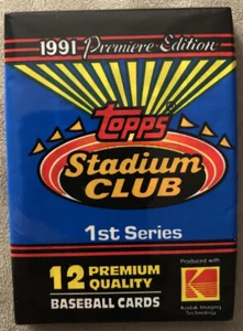 1991 Topps Stadium Club Pack Trevor Wilson Giants (Top) Jose Canseco Athletics - Picture 1 of 2