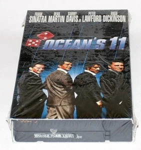 Ocean's 11 (VHS) Frank Sinatra, Sammy Davis Jr, Dean Martin New & Factory Sealed - Imagen 1 de 2