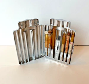 Antique BD Admiral Collectible Doctor's Travel Syringe Case with Vials Art Deco - Picture 1 of 17