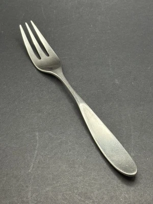 Magnum Dinner Fork 7 5/8" Lauffer Towle 18/8 Satin Stainless Flatware Norway MCM - Image 1 of 4