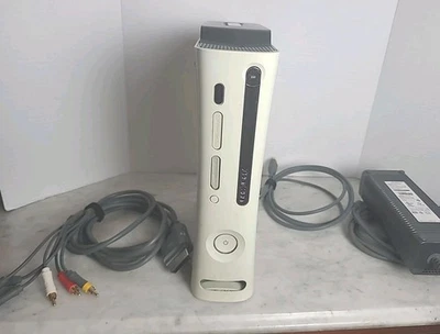 Xbox 360 Original, Console Only, Fully Tested Working with Power Cord & AV Cable - Image 1 of 4