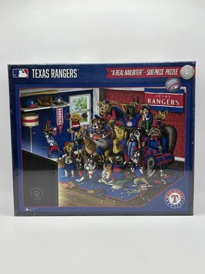 Texas Rangers, Official MLB “A Real Nail Biter” - (500-Piece Puzzle) - Brand New - Image 1 of 4