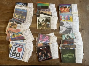 NSM CD Jukebox set Of 100 Clear Sleeves Acetates for Sliding Pages Units - Picture 1 of 10