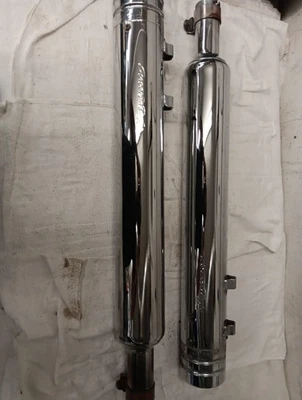 95-present Harley-Davidson Touring Screaming Eagle Mufflers (No Baffles) Foto 1 de 4