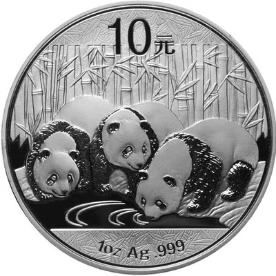 2013 1 oz Chinese Silver Panda Coin (BU) - Image 1 of 2