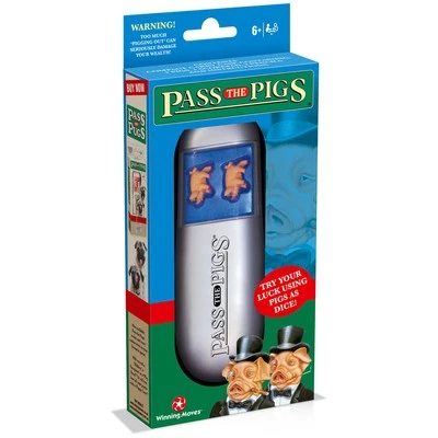 Pass The Pigs Juego de dados de viaje portátil para niños y familias Fiesta Juguete de viaje Foto 1 de 4