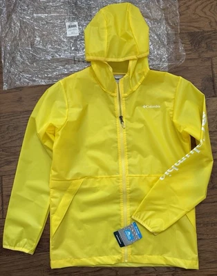 Chaqueta Columbia Youth XL 18-20 Translúcida Trail Rain Slicker Amarilla 1886541729 Foto 1 de 4