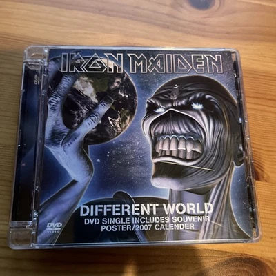 Iron Maiden - Different World dvd video heavy metal Ex / Ex condition  - Imagem 1 de 4