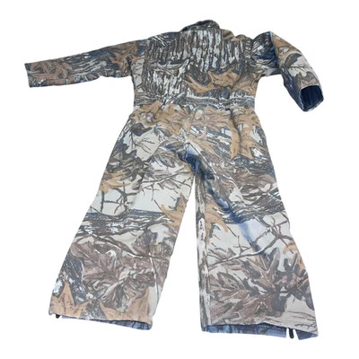 LIBERTY Outdoors Hunting Insulated Realtree Camo Coveralls USA MADE Youth 10 Reg - Image 1 of 4