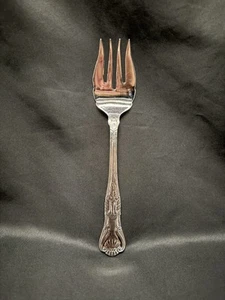 Wallace Silver Hotel Lux Cold Meat Serving Fork - Picture 1 of 3