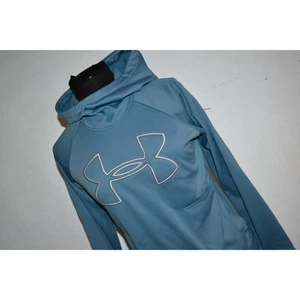 26692 Under Armour Sudadera con Capucha Pullover Azul Poliéster Talla Pequeña Mujer - Imagen 1 de 7