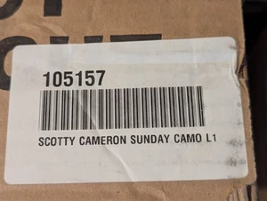 Scotty Cameron - Sunday Bag - Camo 2024 New In box - Picture 1 of 2