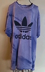 Adidas Men's Tshirt, Blue Tye-Dye, Size XL - Picture 1 of 3