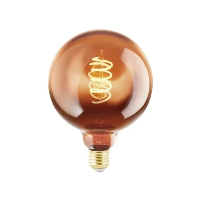 EGLO LED E27 dimmerabile, lampadina a spirale globo, lampada vintage color Ojje - Immagine 1 di 4