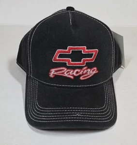 NWT Chevrolet Racing Hat Snap Back Strap Cruisin Sports Red & Black Chevy - Picture 1 of 12