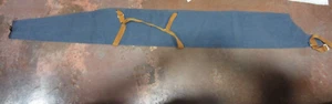 Vintage Athalon Denver Company 7 Foot Long Blue Denim Ski Bag - Picture 1 of 12