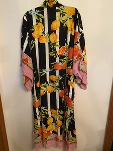 Neu ohne Etikett Saachi Kimono bunt Obstdesign Einheitsgröße - Bild 1 von 5