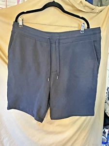 msw-Banana Republic Mens Sweatshorts Navy Blue XL. NEW - Picture 1 of 3