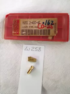 4 NEUE SANDVIK N 151.2-400-4E HARTMETALL-EINSÄTZE GRADE: 1025. {W258} - Bild 1 von 1