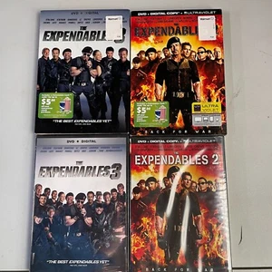expendables 2 and 3 dvd slipcover Brand new sealed stallone statham norris - Picture 1 of 1
