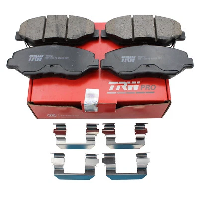Juego de pastillas de freno delanteras de cerámica TRW Pro TRC0943 para Honda Pilot 3,5 L V6 2003-2008 Foto 1 de 4