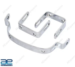 Mudguard Bracket kit Chrome Plated For Triumph T140 Bonneville Bonnie @US - Picture 1 of 6