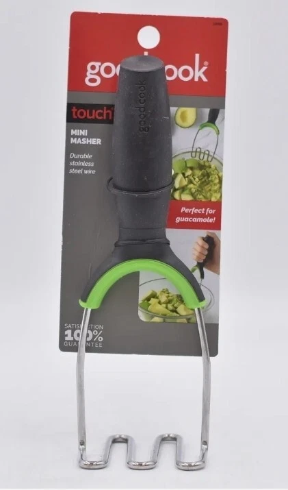 GoodCook Touch прочный из нержавеющей стали провода мини Masher, черный / зеленый - Изображение 1 из 1