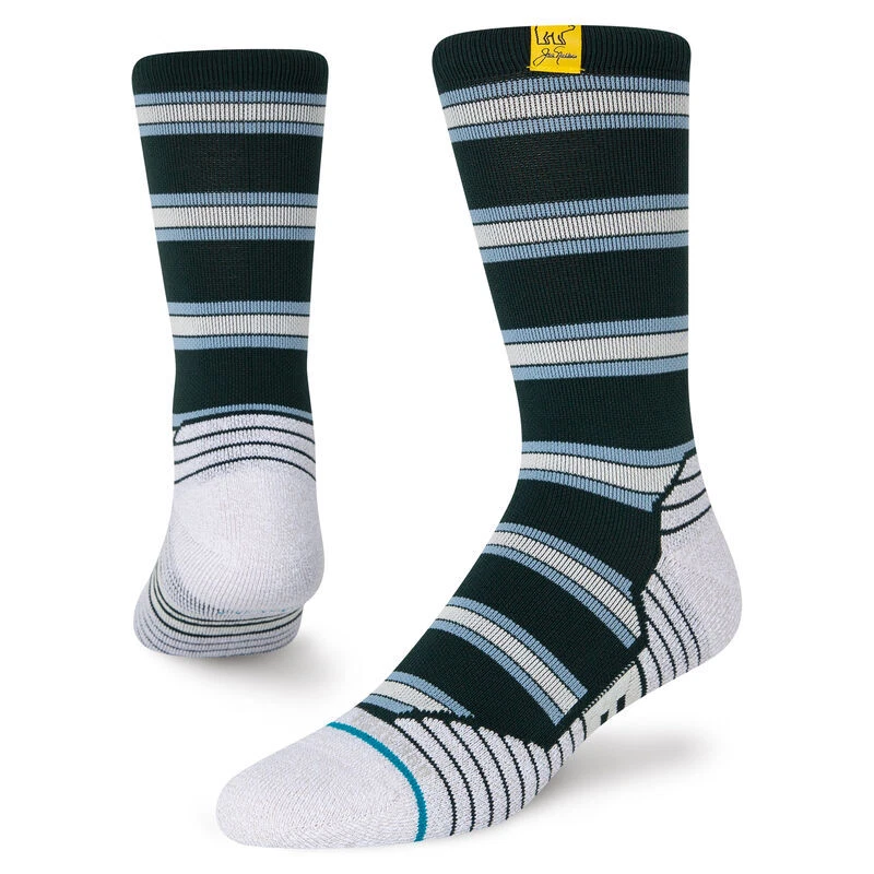 STANCE Men's SUPER KOOL Crew Socks AUGUSTA CHAMPION - Green - Large (9-13) -