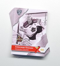 2018-19 Sereal Premium KHL Kunlun Red Star Beijing "B/W" Base Full 18-Card Set